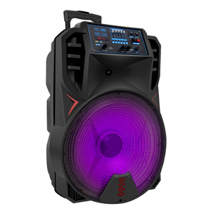 Altavoz con fm bluetooth Altavoz portátil Sistema de sonido de 15 pulgadas