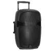 Trolley Altavoces Bluetooth portátiles de 15 pulgadas y subwoofers para exteriores