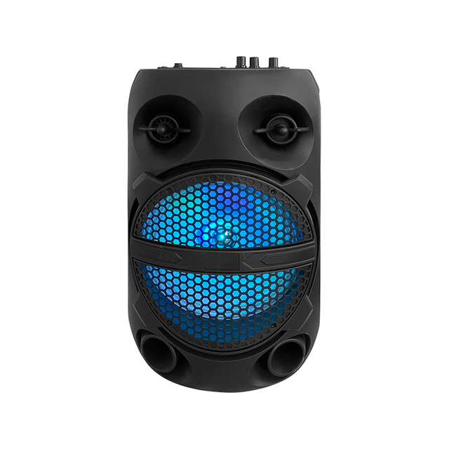Colorido LED LED Dual 8 pulgadas Portables Party Speaker QJ-K80