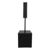 Altavoz de audio pasivo de 15 pulgadas, altavoz de sistema de sonido pa profesional de 400 w