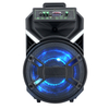 Altavoz de 12 pulgadas modelo QJ-1212 Luz colorida 12 pulgadas Altavoz profundo de Woofer Party Karaoke Speaker