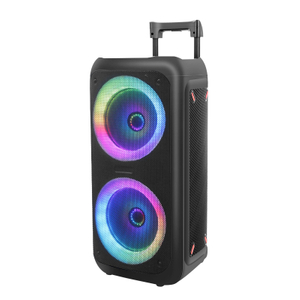Molde privado Nuevo diseño LED LED Bluetooth Dual 8 pulgadas 50W Altavoces de altavoces