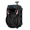 Los mejores productos, luces led, altavoz con carrito para exteriores de graves de 12 pulgadas, 100w