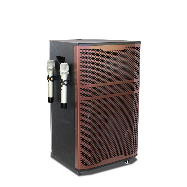 Máquina karaoke de 15 pulgadas con altavoz del sistema de sonido MIC
